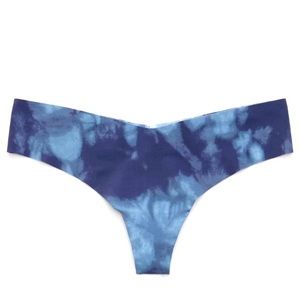 Aerie Marble blue seamless thong